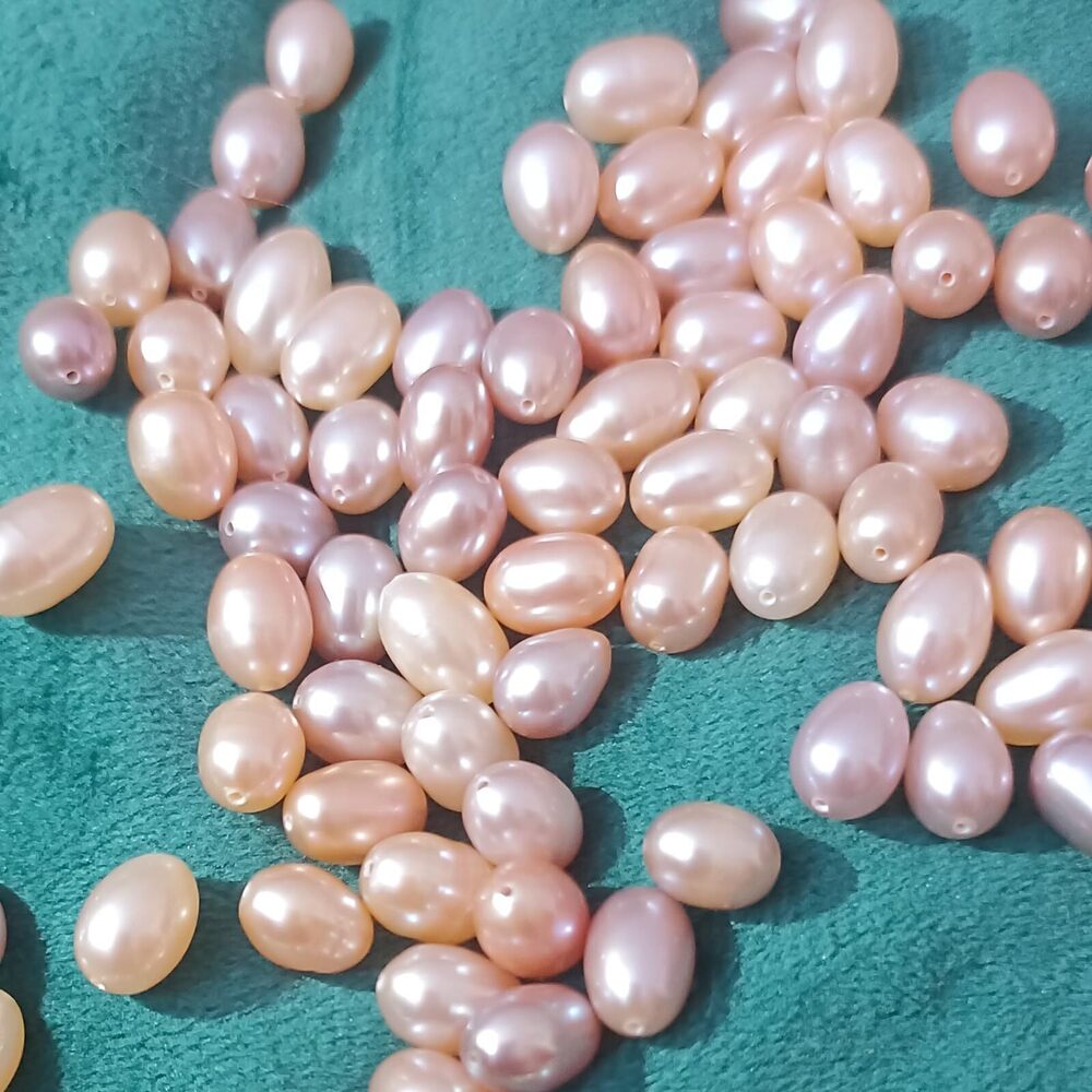 1535 50 Pcs Freshwater Pearl Jewelry Making AAA 7-8mm Natural Freshwater